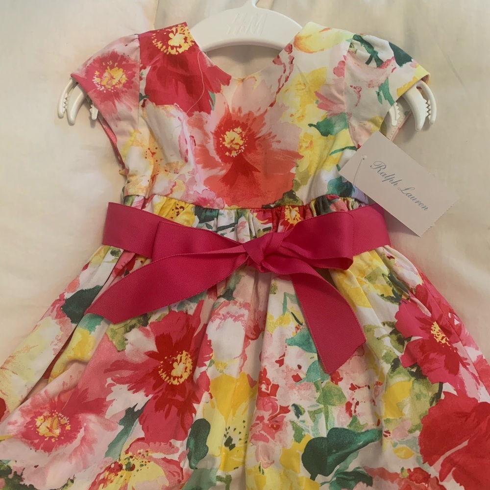 Ralph Lauren floral baby dress